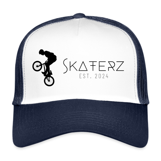 Skaterz Trucker Cap - Weiß/Navy