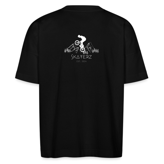 SkatErz Mountain Stanley/Stella Unisex Oversize Bio-T-Shirt BLASTER - Schwarz
