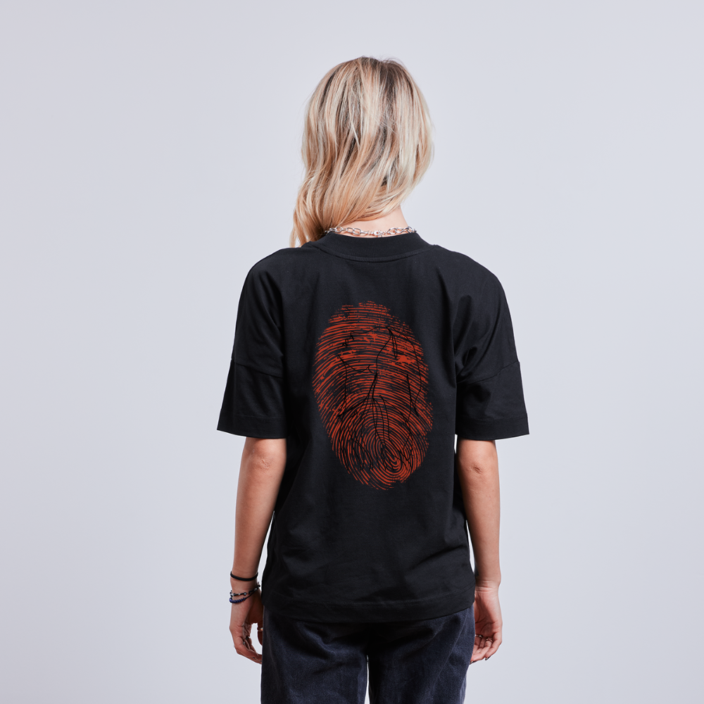 Stanley/Stella Unisex Oversize Bio-T-Shirt BLASTER - Schwarz