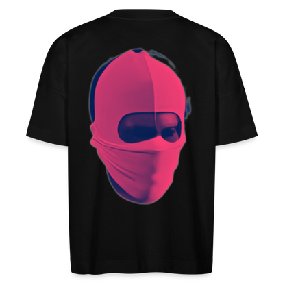 Pink Mask Stanley/Stella Unisex Oversize Bio-T-Shirt BLASTER - Schwarz