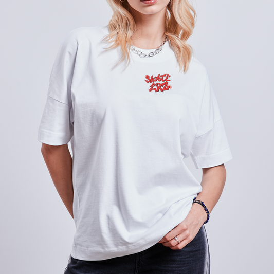 Stanley/Stella Unisex Oversize Bio-T-Shirt BLASTER - Weiß