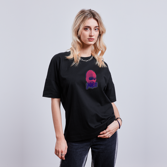 Pink Mask Stanley/Stella Unisex Oversize Bio-T-Shirt BLASTER - Schwarz