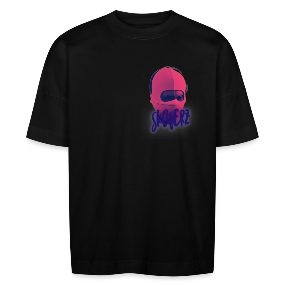 Pink Mask Stanley/Stella Unisex Oversize Bio-T-Shirt BLASTER - Schwarz