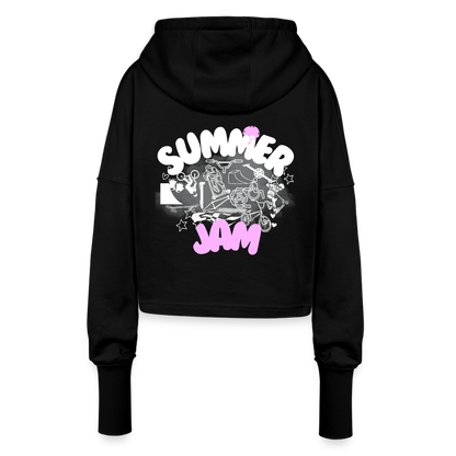 Cropped Women’s Hoodie - black