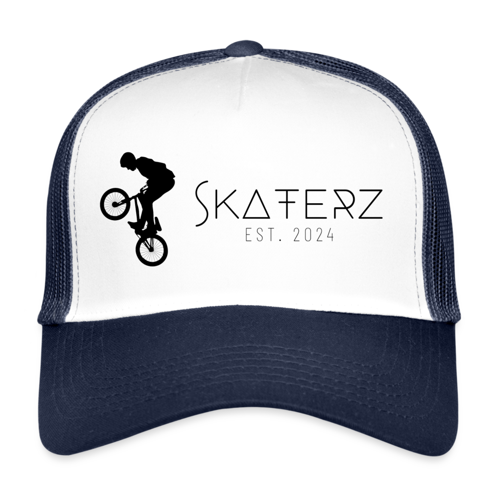 Skaterz Trucker Cap - Weiß/Navy