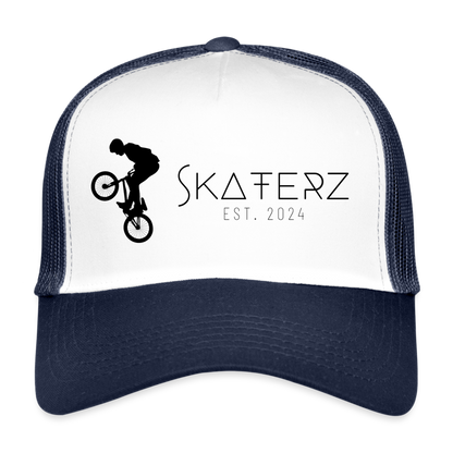 Skaterz Trucker Cap - Weiß/Navy