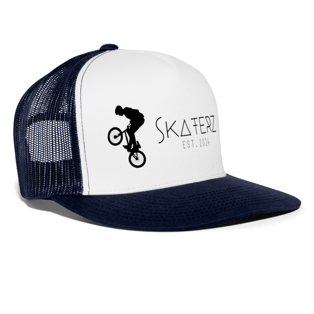 Skaterz Trucker Cap - Weiß/Navy