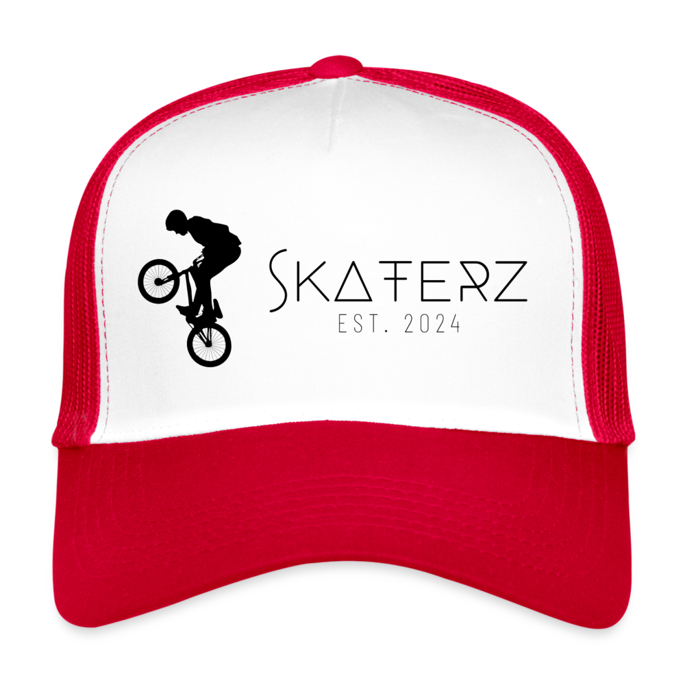 Skaterz Trucker Cap - Weiß/Rot
