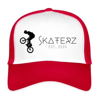 Skaterz Trucker Cap - Weiß/Rot