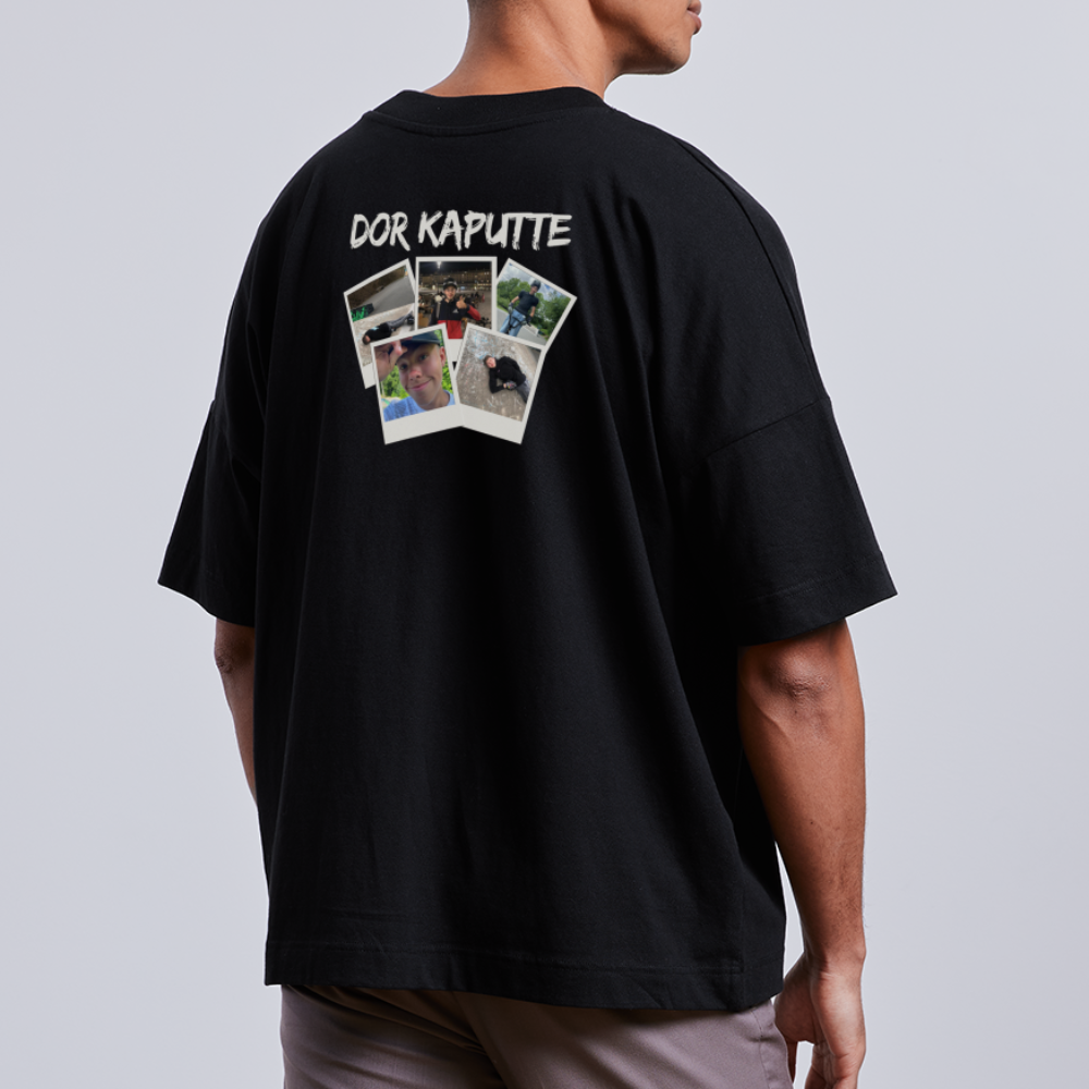 Dor KaputteStanley/Stella Unisex Oversize Bio-T-Shirt BLASTER - Schwarz
