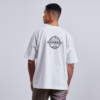 Kettenglied Stanley/Stella Unisex Oversize Bio-T-Shirt BLASTER - Weiß