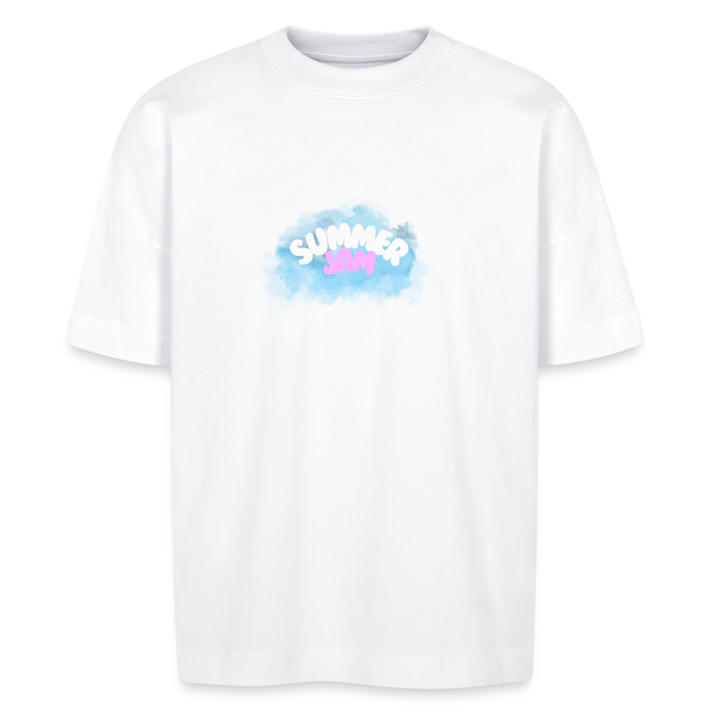 Ben Sky Bike  Stanley/Stella Unisex Oversize Bio-T-Shirt BLASTER - Weiß