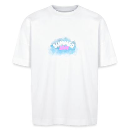 Ben Sky Bike  Stanley/Stella Unisex Oversize Bio-T-Shirt BLASTER - Weiß