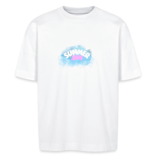 Ben Sky Bike  Stanley/Stella Unisex Oversize Bio-T-Shirt BLASTER - Weiß