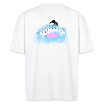 Ben Sky Bike  Stanley/Stella Unisex Oversize Bio-T-Shirt BLASTER - Weiß