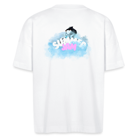 Ben Sky Bike  Stanley/Stella Unisex Oversize Bio-T-Shirt BLASTER - Weiß