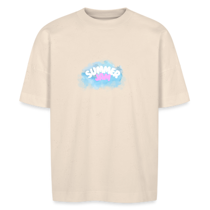 Ben Sky Bike  Stanley/Stella Unisex Oversize Bio-T-Shirt BLASTER - Naturweiß