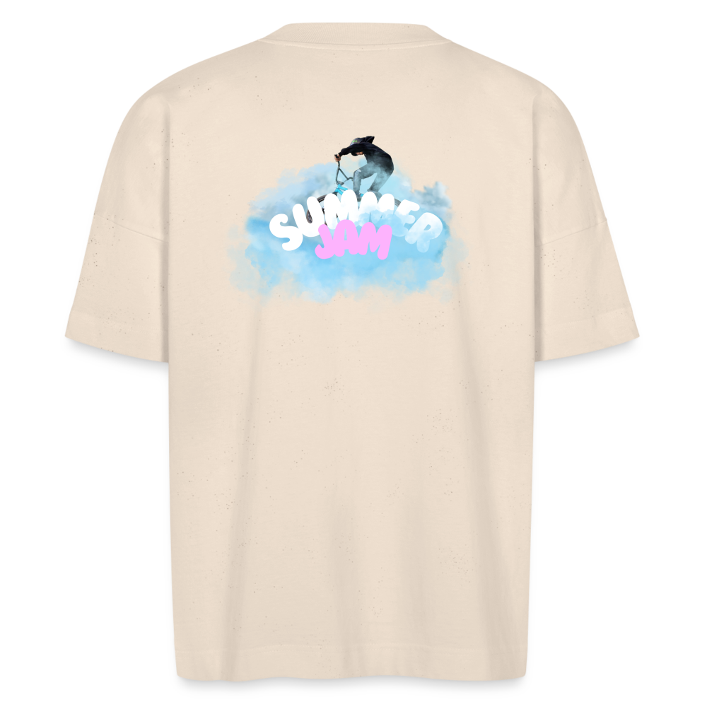 Ben Sky Bike  Stanley/Stella Unisex Oversize Bio-T-Shirt BLASTER - Naturweiß