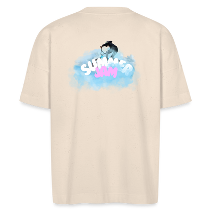 Ben Sky Bike  Stanley/Stella Unisex Oversize Bio-T-Shirt BLASTER - Naturweiß