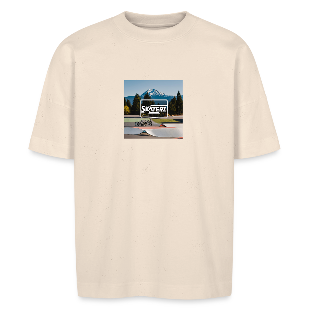 Skatepark Stanley/Stella Unisex Oversize Bio-T-Shirt BLASTER - Naturweiß