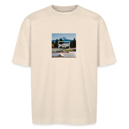 Skatepark Stanley/Stella Unisex Oversize Bio-T-Shirt BLASTER - Naturweiß