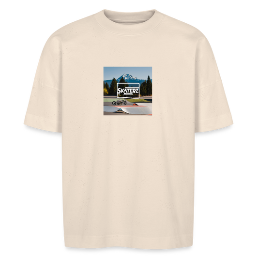 Skatepark Stanley/Stella Unisex Oversize Bio-T-Shirt BLASTER - Naturweiß