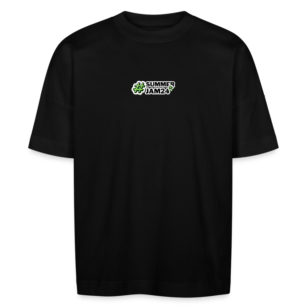 Bocku  unisex oversize organic T-shirt - Schwarz