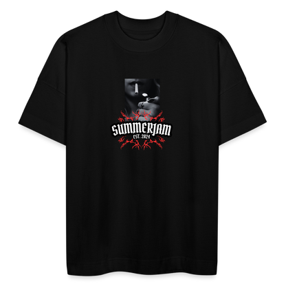 Smoke kills Oversize Bio-T-Shirt BLASTER - Schwarz
