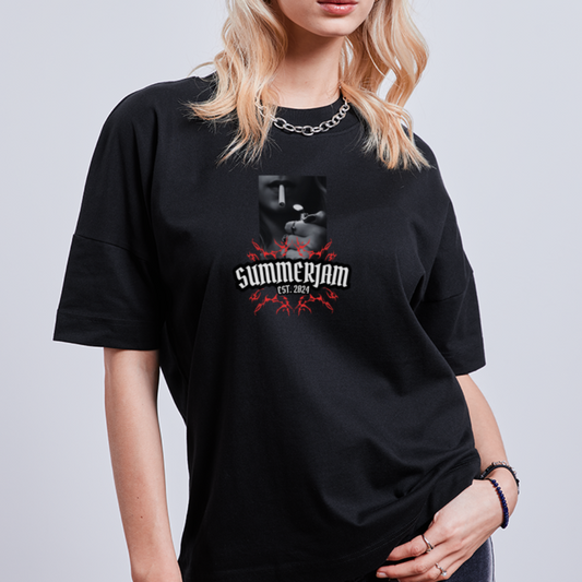 Smoke kills Oversize Bio-T-Shirt BLASTER - Schwarz