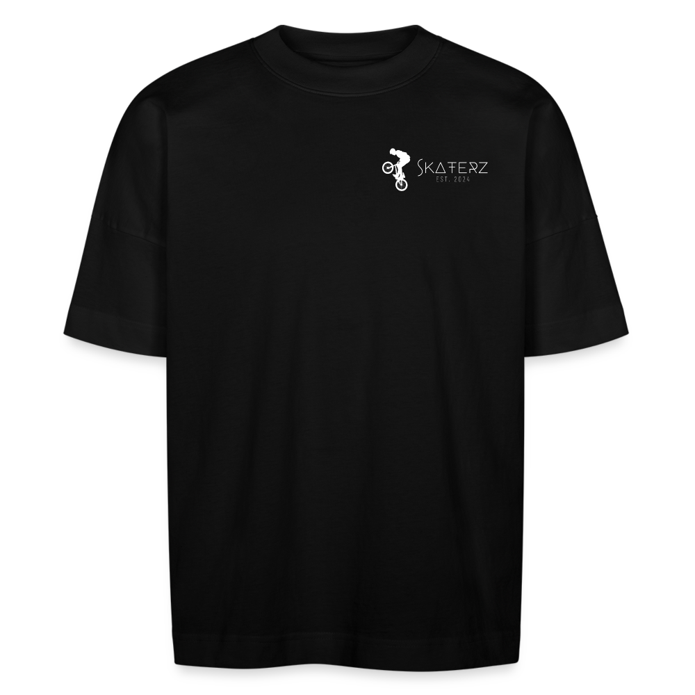 SkatErz Mountain Stanley/Stella Unisex Oversize Bio-T-Shirt BLASTER - Schwarz