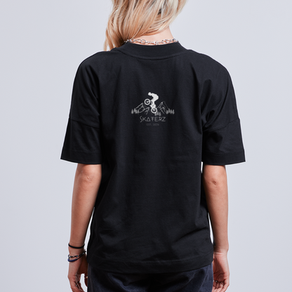 SkatErz Mountain Stanley/Stella Unisex Oversize Bio-T-Shirt BLASTER - Schwarz