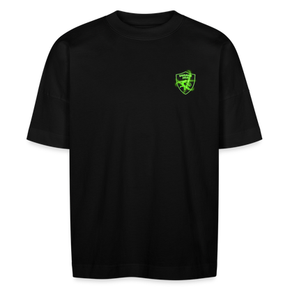 Der Präsident  unisex oversize organic T-shirt - Schwarz