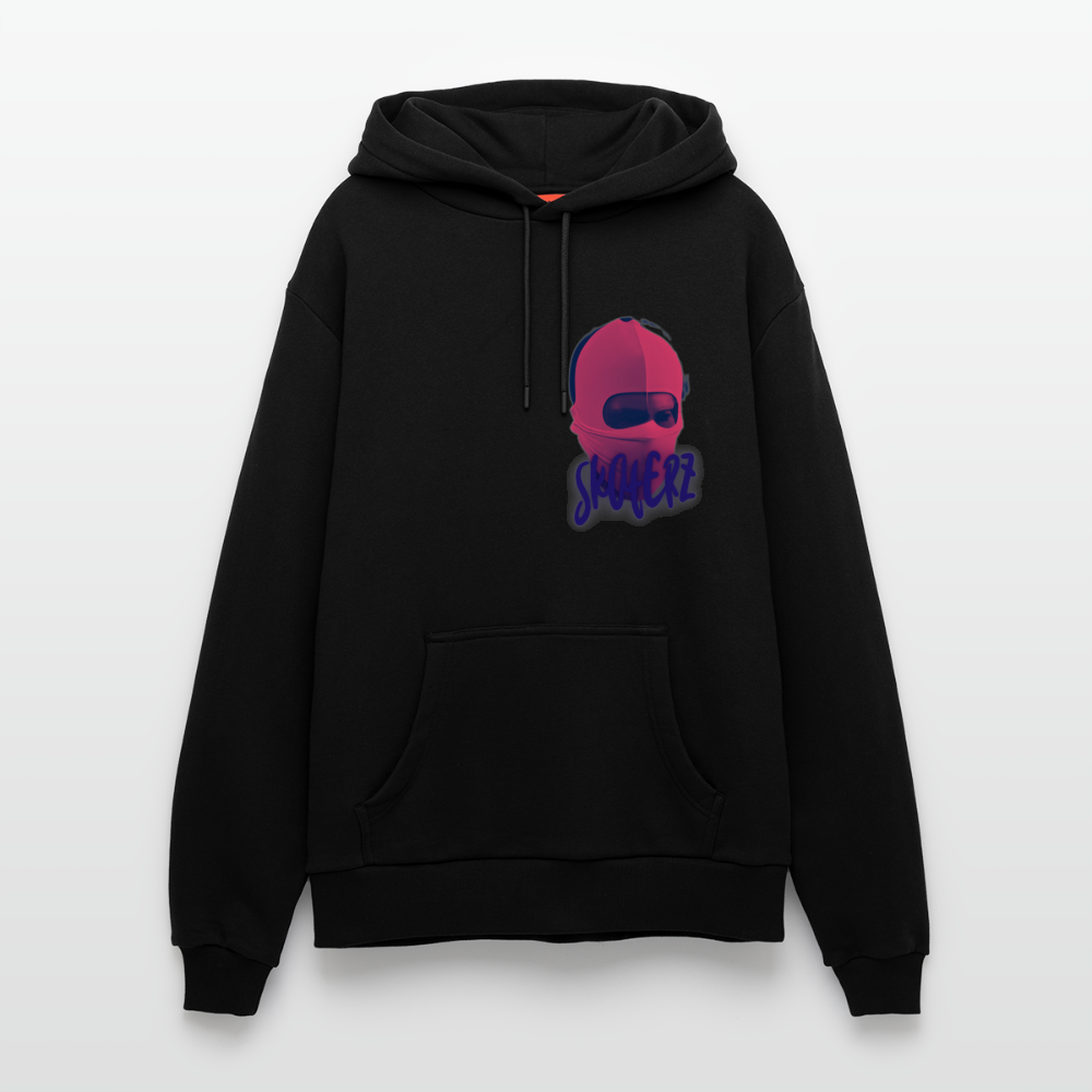 Street shit Organic Relaxed Hoodie Made in EU - SOLID BLACK