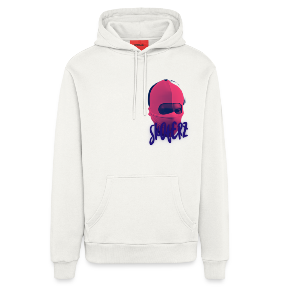 Street shit Organic Relaxed Hoodie Made in EU - OFF WHITE
