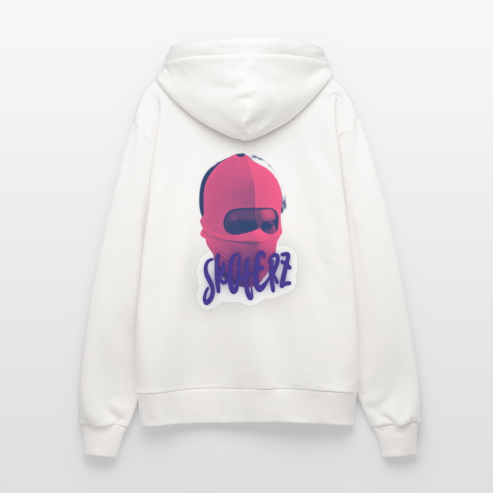 Street shit Organic Relaxed Hoodie Made in EU - OFF WHITE
