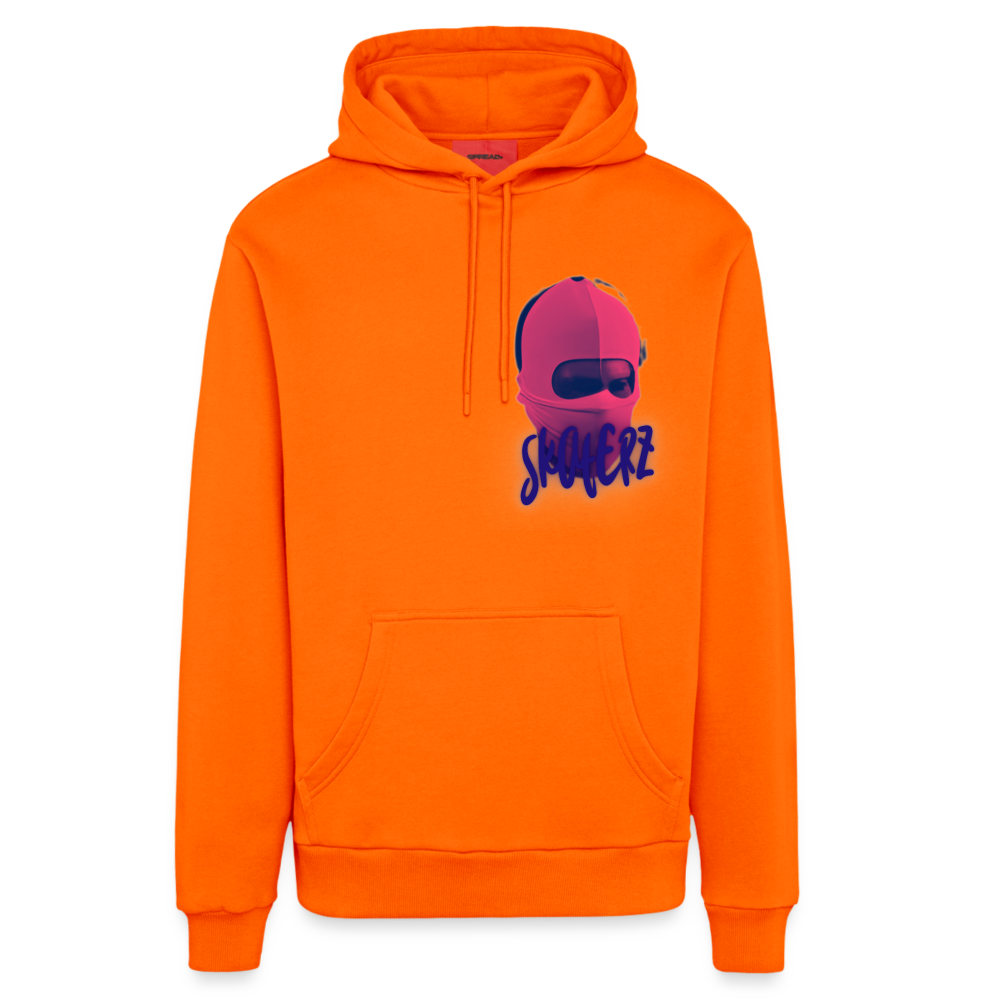 Street shit Organic Relaxed Hoodie Made in EU - SUNSET ORANGE