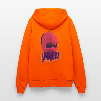 Street shit Organic Relaxed Hoodie Made in EU - SUNSET ORANGE