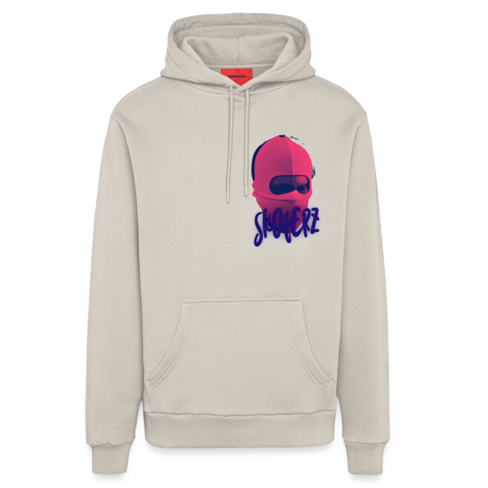 Street shit Organic Relaxed Hoodie Made in EU - WARM CLAY