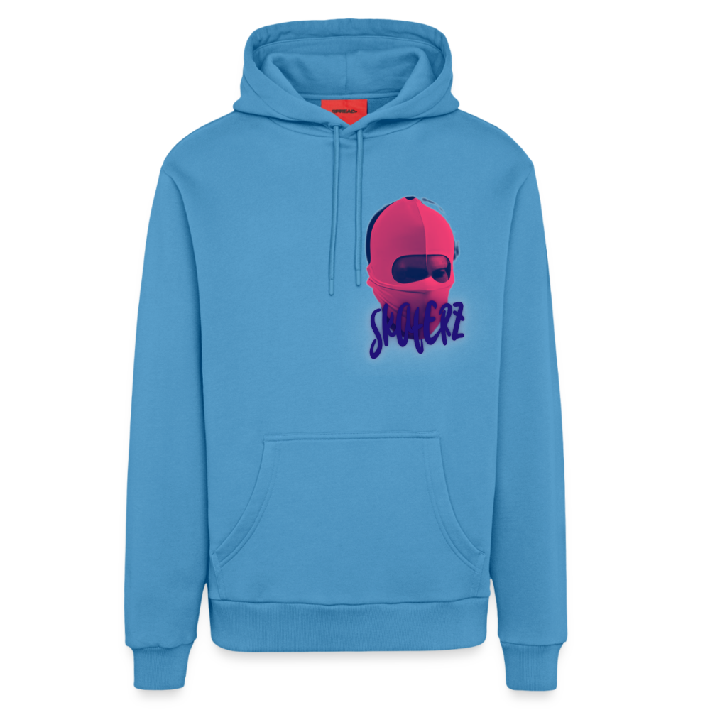 Street shit Organic Relaxed Hoodie Made in EU -  Sol Blue