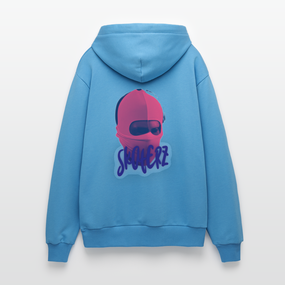 Street shit Organic Relaxed Hoodie Made in EU -  Sol Blue