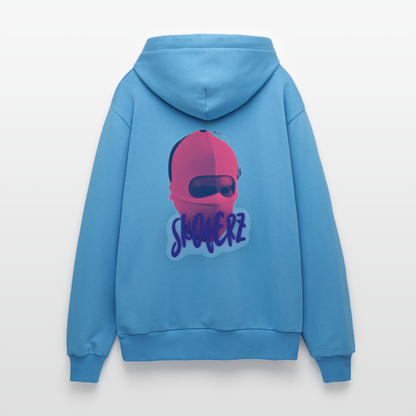 Street shit Organic Relaxed Hoodie Made in EU -  Sol Blue