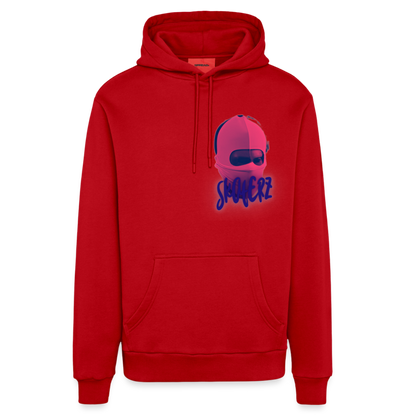 Street shit Organic Relaxed Hoodie Made in EU - Rot