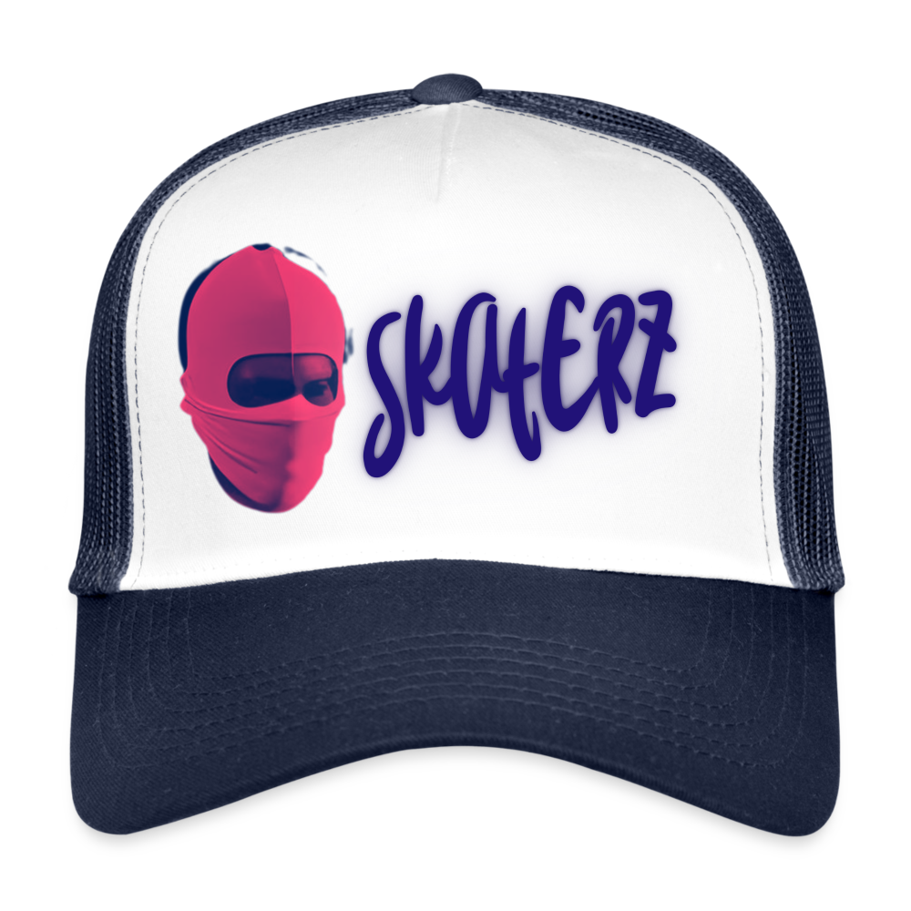 Street Trucker Cap - Weiß/Navy