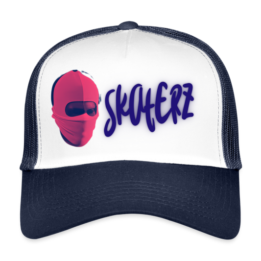 Street Trucker Cap - Weiß/Navy