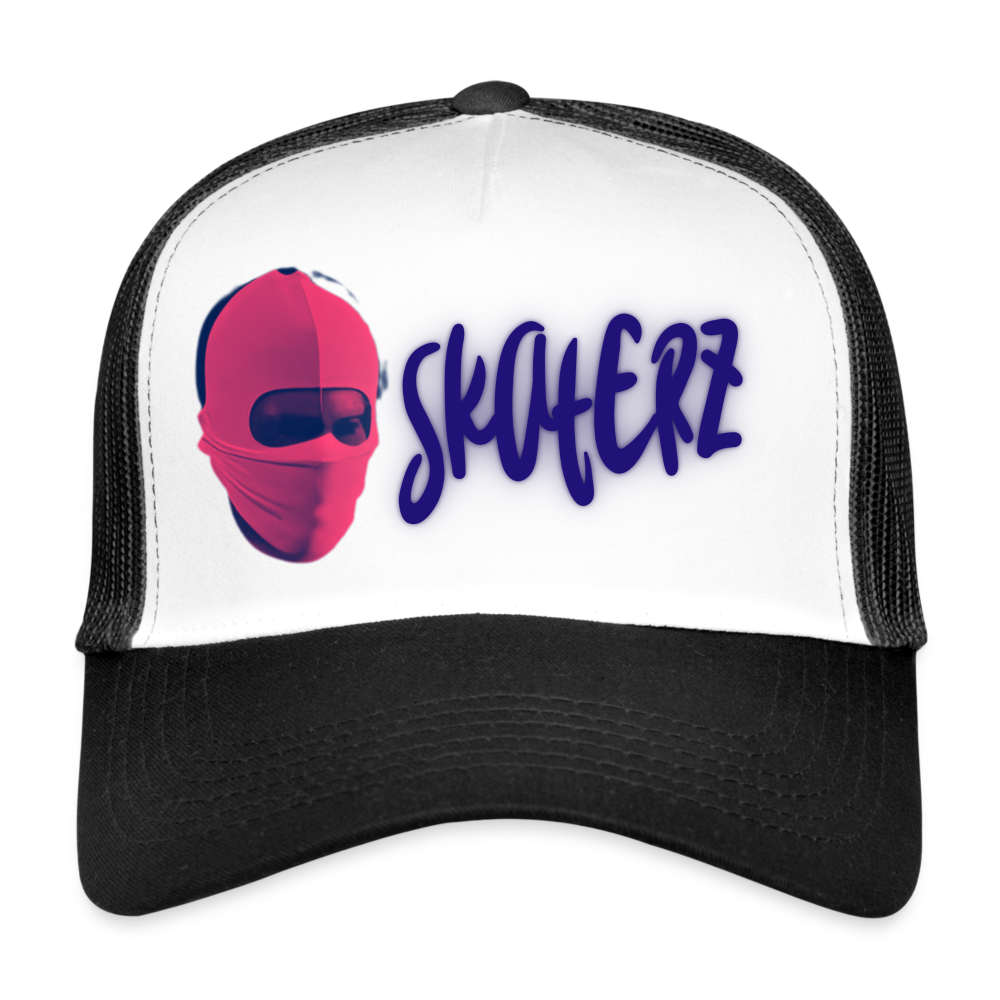 Street Trucker Cap - Weiß/Schwarz